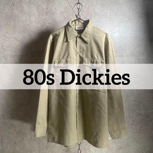 80’s Dickies ワークシャツ