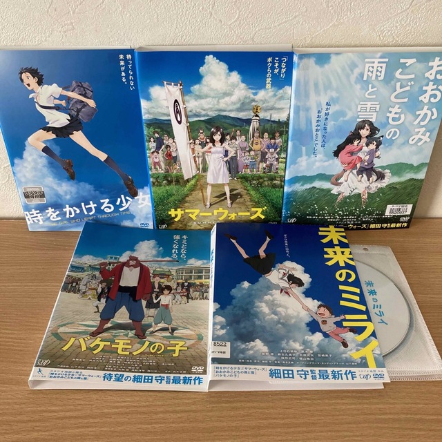 細田守　 DVD  5本　アニメ