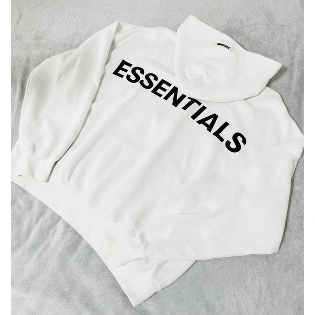 Essentials エッセンシャルズ  パーカー ホワイトホワイト白サイズ