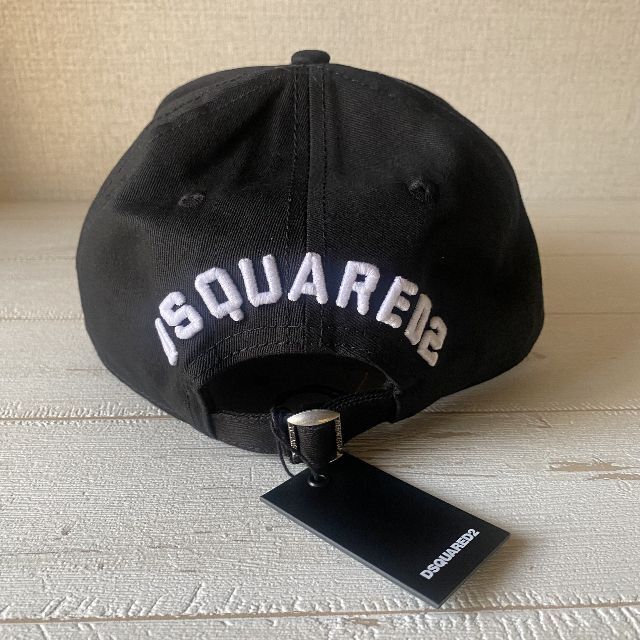 DSQUARED2 ICON ロゴ ベースボールキャップブラック