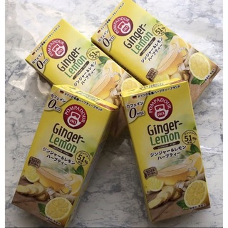 POMPADOUR　ノンカフェイン　ジンジャー&レモンハーブティー　40包(茶)