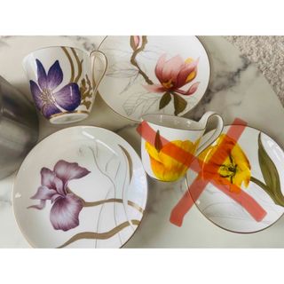 ROYAL COPENHAGEN - ロイヤルコペンハーゲン フローラ 3点セット ROYAL COPENHAGEN - ロイヤルコペンハーゲン フローラ 3点セット