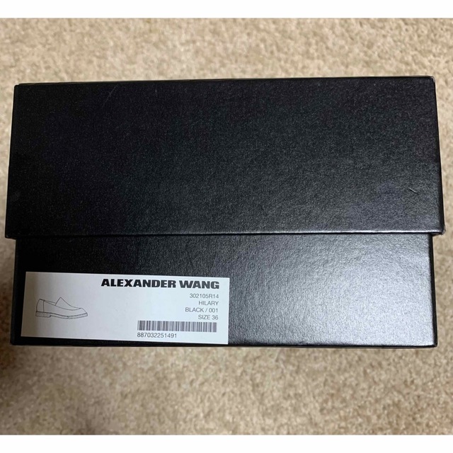 Alexander Wang(アレキサンダーワン)の《新品・未使用》Alexander Wang レザーシューズ レディースの靴/シューズ(ローファー/革靴)の商品写真