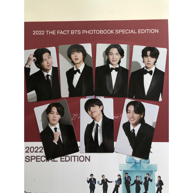 BTS 2022 THE FACT PHOTOBOOK トレカセット