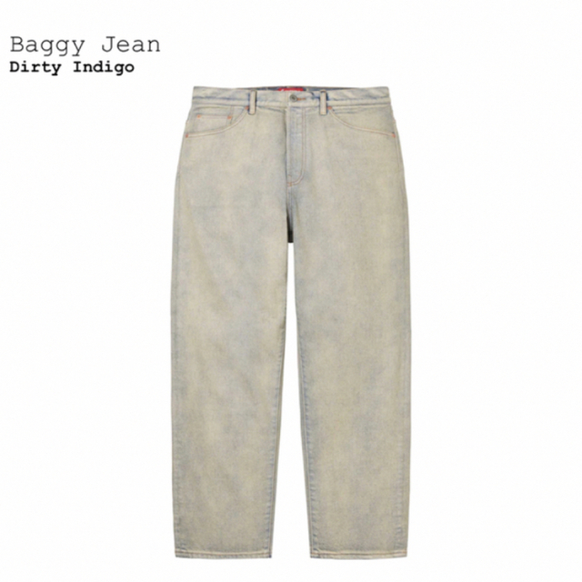 Supreme Baggy Jean Dirty Indigo 30