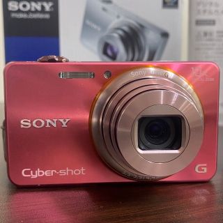 ソニー(SONY)のソニー サイバーショット ピンク デジカメ SONY cyber shot(コンパクトデジタルカメラ)