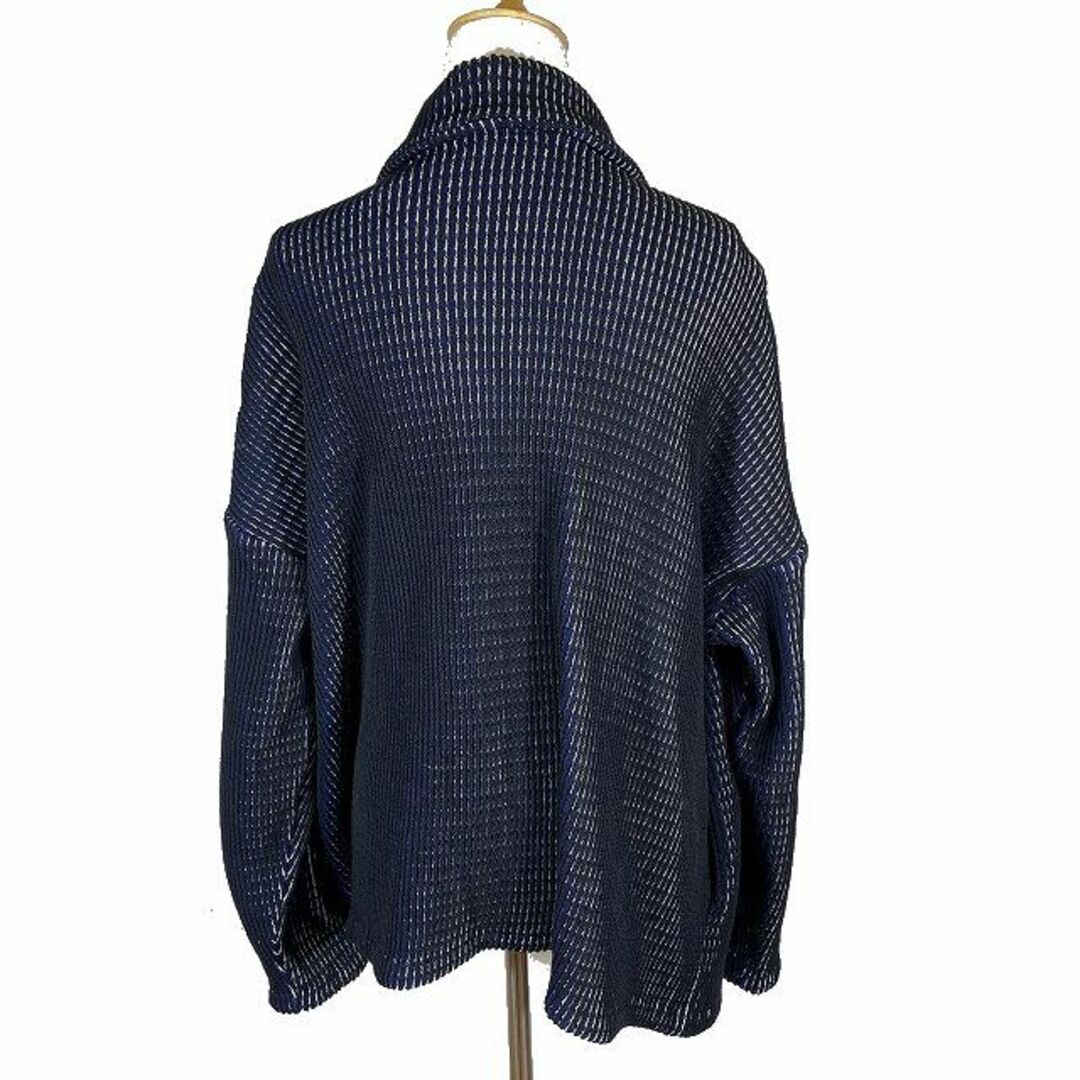 ISSEY MIYAKE - 17AW イッセイミヤケ 極光色 ドレープ ニット
