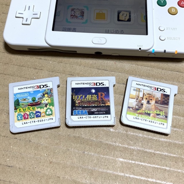 New ニンテンドー3DS 本体1台＋ソフト　USEDジャンク品 6