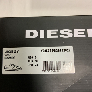DIESEL - Diesel S-MYDORI LC W 上質レザースニーカー 23cmの通販 by ...