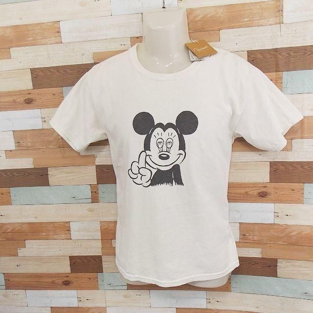 Disney(ディズニー)の【Disney】 美品 タグ付き ディズニー ミッキーデザイン半袖Tシャツ F メンズのトップス(Tシャツ/カットソー(半袖/袖なし))の商品写真