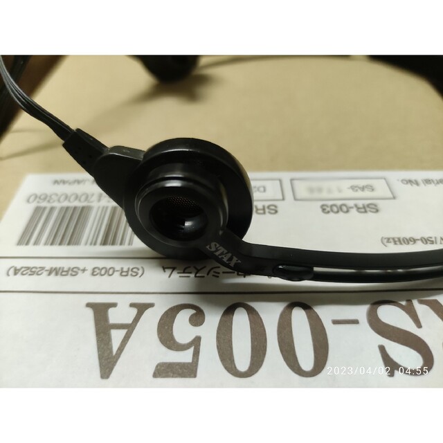 STAX SRS-005A(SR-003.SRM-252A)イヤースピーカーシス | www