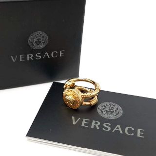 ジャンニヴェルサーチ(Gianni Versace)の超美品 ジャンニヴェルサーチ 指輪 メデューサ 7号 03-23032608(リング(指輪))