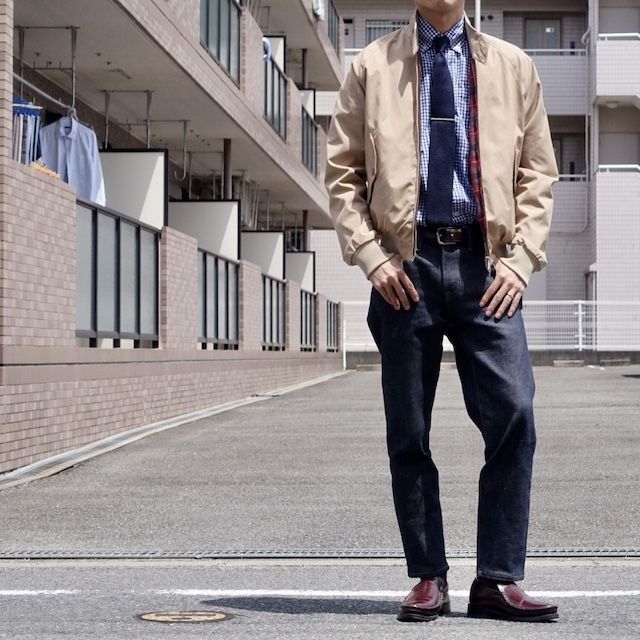 UNIQLO(ユニクロ)のユニクロ UNIQLOセルビッジデニム  スリムフィットストレート 　34 メンズのパンツ(デニム/ジーンズ)の商品写真