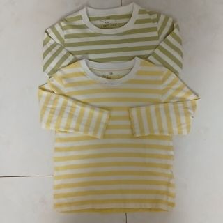 ムジルシリョウヒン(MUJI (無印良品))の【無印良品】子ども服100　長袖Tシャツ　まとめ買い(Tシャツ/カットソー)