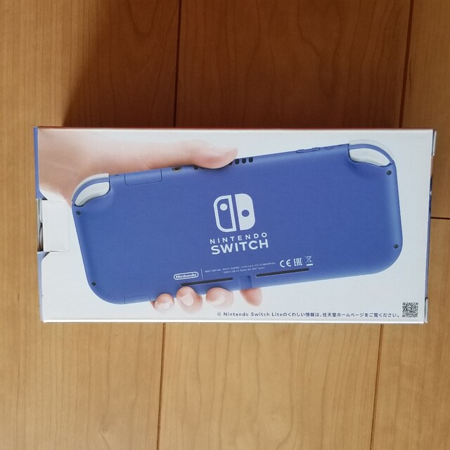 Nintendo Switch LITE ブルー 新品未使用未開封 店舗印あり Nintendo Switch LITE ブルー 新品未使用未開封 店舗印あり