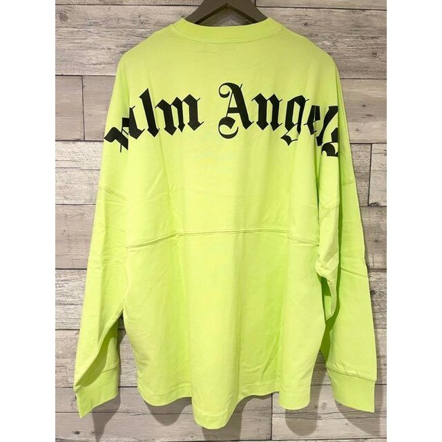 Palm Angels LOGO OVER TEE L/S 大人の上質 62.0%OFF www.gold-and