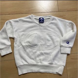 チャンピオン(Champion)のチャンピオン　キッズトレーナー白100(Tシャツ/カットソー)