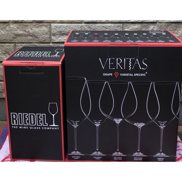 RIEDEL ワイングラス2脚 & デカンタセットインテリア/住まい/日用品