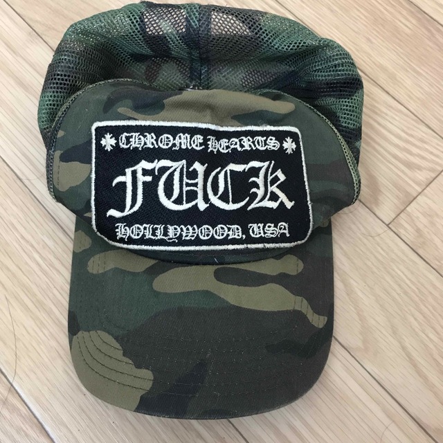 美品　クロムハーツ CHROME HEARTS 迷彩 メッシュ キャップ