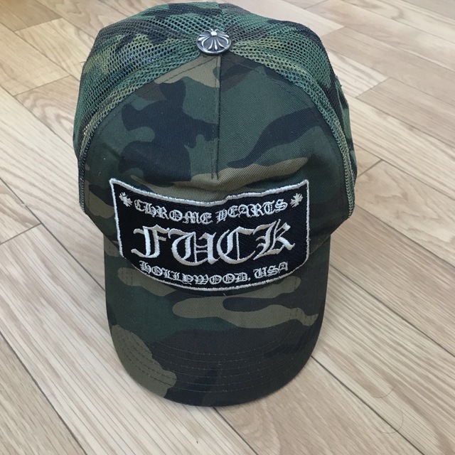 美品　クロムハーツ CHROME HEARTS 迷彩 メッシュ キャップ