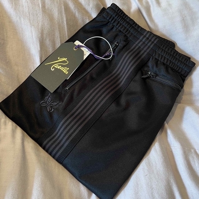 Needles - NEEDLES TRACKPANTS 別注STUDIOUS ブラック23ssの通販 by