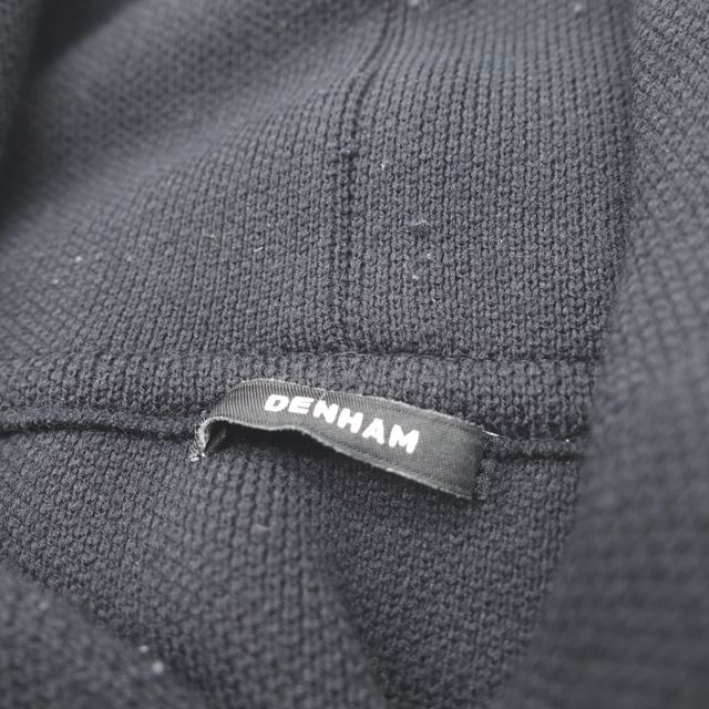 DENHAM(デンハム)のDENHAM 22aw PRM KNIT HOODY BLACK SIZE-XL メンズのトップス(ニット/セーター)の商品写真