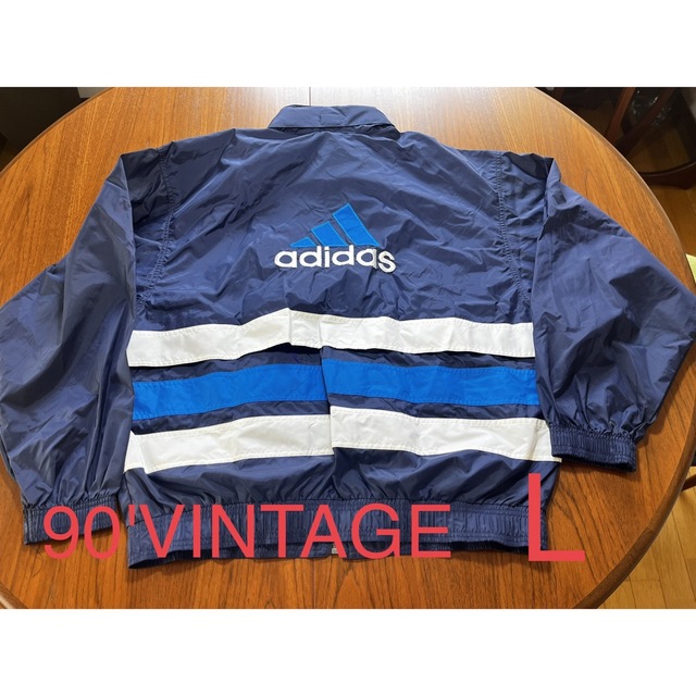 美品✨ 00s ヴィンテージ adidas パフォーマンスロゴ ピステ Lサイズ