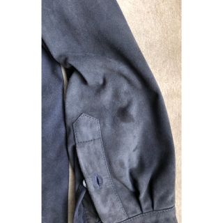 steven alan 22ss ccu suede shirt 1 navy | belspartner.com