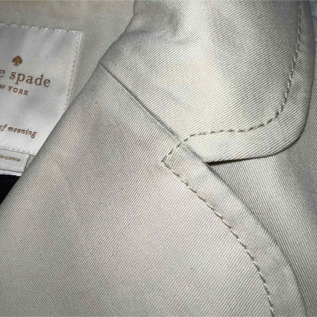 ケイトスペード 定価6万円 スプリングコート ベージュ トレンチコート