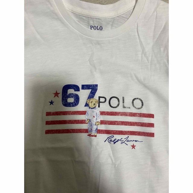 POLO RALPH LAUREN(ポロラルフローレン)のポロ　ラルフローレン　ポロベア　Tシャツ レディースのトップス(Tシャツ(半袖/袖なし))の商品写真