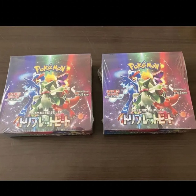 ★ポケモンカード★ トリプレットビート 7box シュリンク無し