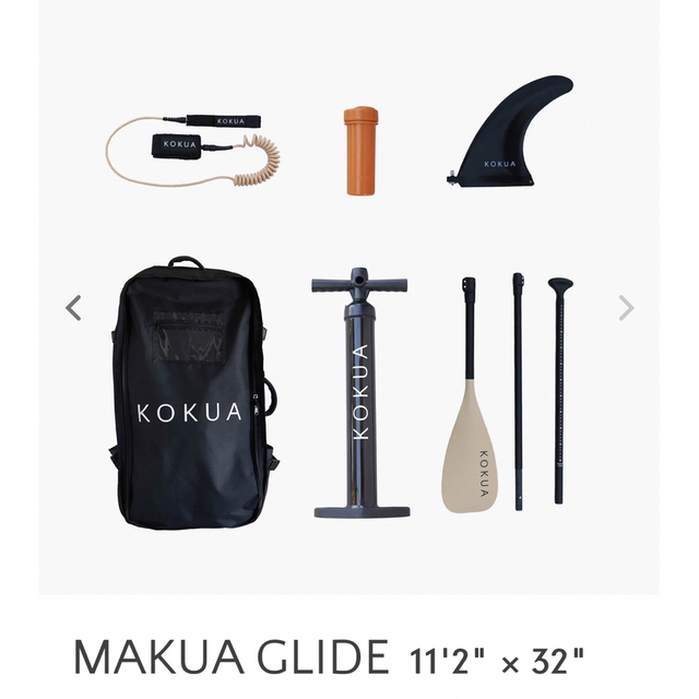 KOKUA MAKUA GLIDE 11‘2“ x 32” スポーツ/アウトドアのスポーツ/アウトドア その他(サーフィン)の商品写真