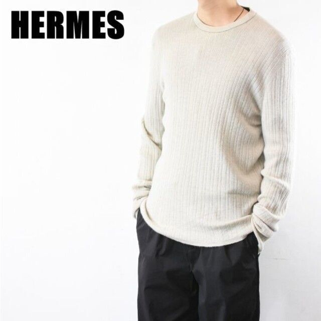 史博物館 MN AO0016 英国製 HERMES エルメス メンズ セーター ニット