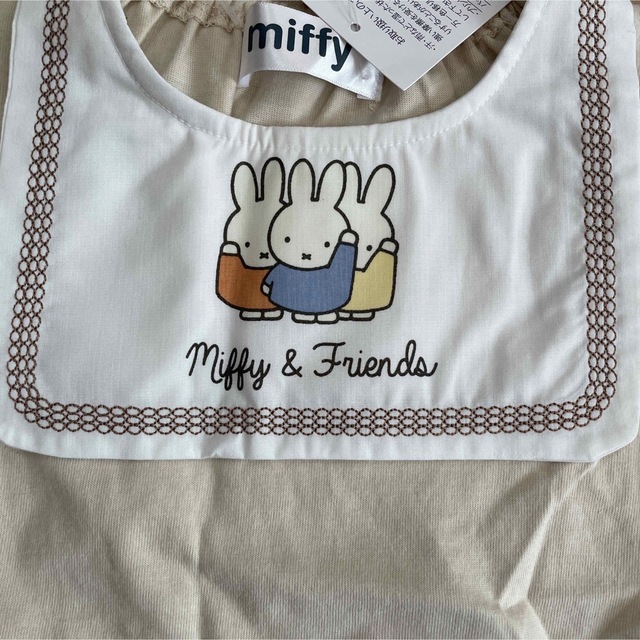 miffy(ミッフィー)の80cm ミッフィー　半袖　セーラー衿　綿100% 新品未使用☆ キッズ/ベビー/マタニティのベビー服(~85cm)(Ｔシャツ)の商品写真