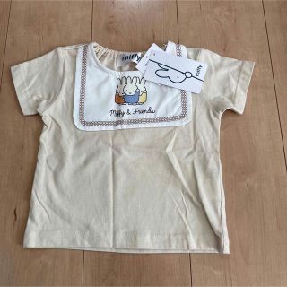 ミッフィー(miffy)の80cm ミッフィー　半袖　セーラー衿　綿100% 新品未使用☆(Ｔシャツ)