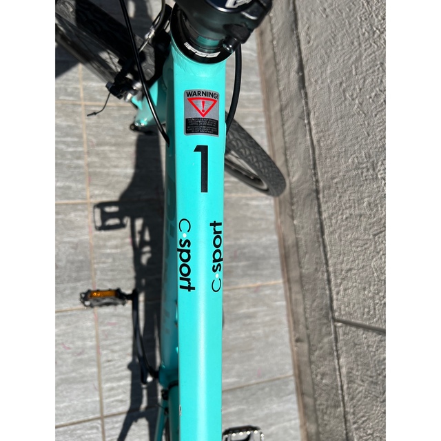 軽量な折り畳み自転車 BIANCHI ビアンキ メトロポリ クロスバイク
