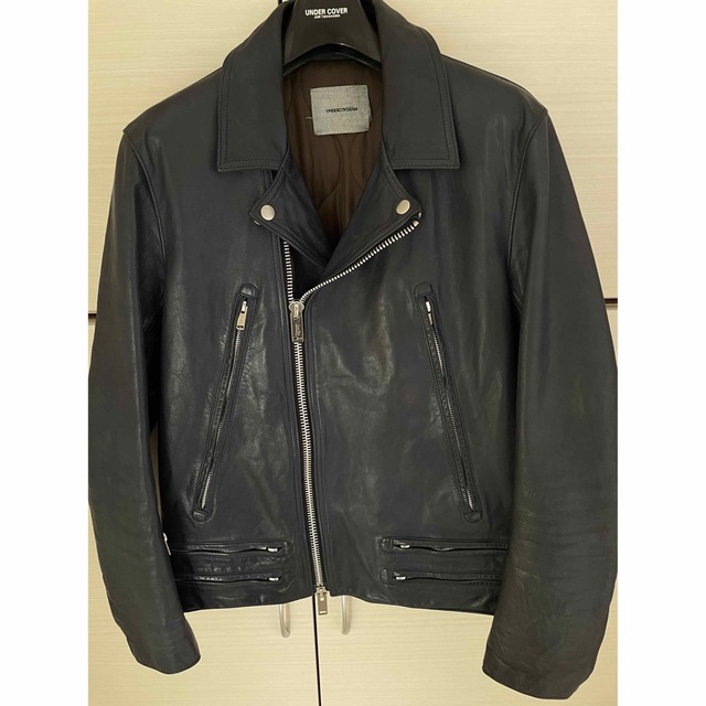 UNDERCOVER(アンダーカバー)のundercoverism 13AW leather riders jacket メンズのジャケット/アウター(ライダースジャケット)の商品写真