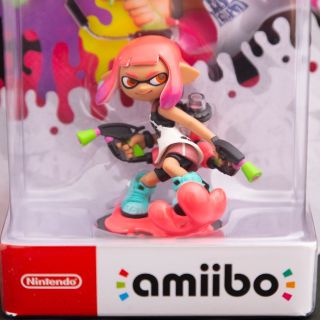 ニンテンドースイッチ(Nintendo Switch)の【未開封・新品】 Amiibo アミーボ ガール ネオンピンク(ゲームキャラクター)