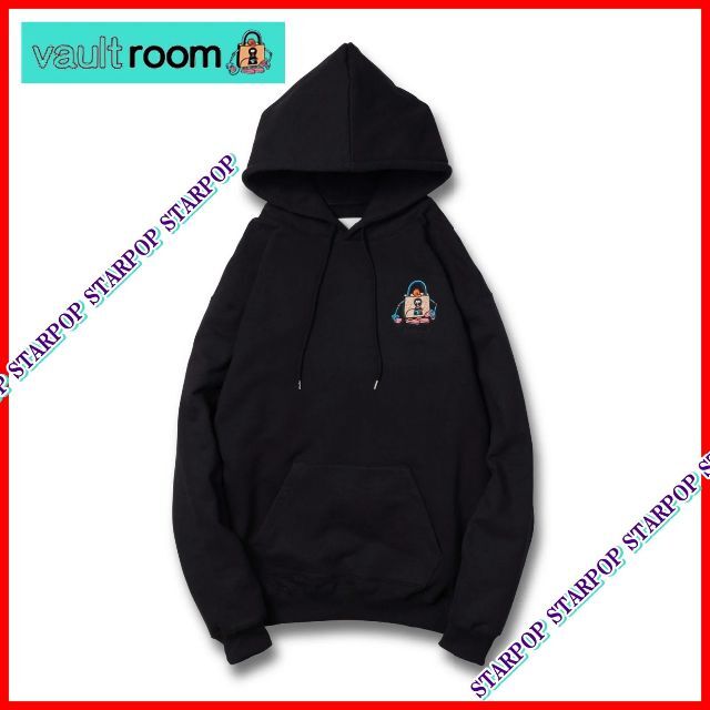 vaultroom × tokyovitamin HOODIE BLACK