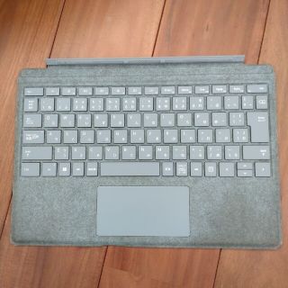 マイクロソフト(Microsoft)のMicrosoft Surface pro type cover  グレー(その他)