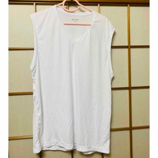 シマムラ(しまむら)のメンズ　大きい服　しまむら　ノースリーブ　半袖　Tシャツ　トップス　3L 新品(Tシャツ/カットソー(半袖/袖なし))