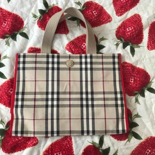 バーバリー(BURBERRY)のさくら様専用　　訳ありBurberryトートバッグ(トートバッグ)