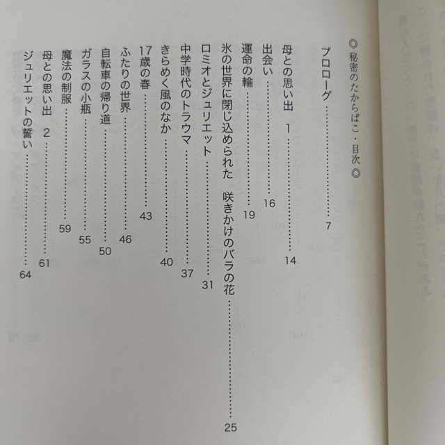 秘密のたからばこ エンタメ/ホビーの本(文学/小説)の商品写真