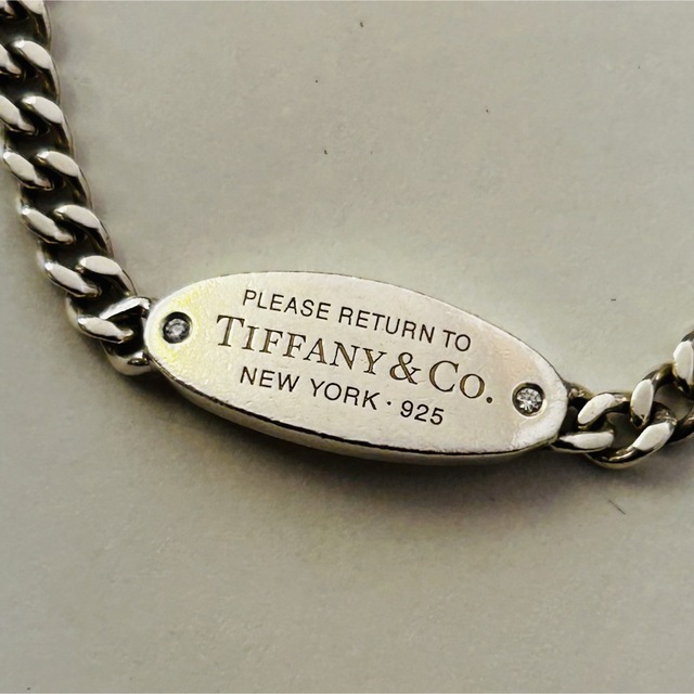 ティファニー TIFFANY リターントゥ ブレスレット 2Pダイヤ シルバー