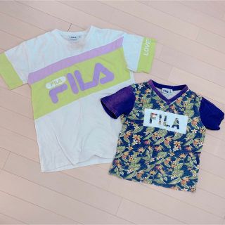 ラブトキシック(lovetoxic)のフィラ　Tシャツ　2枚セット　130(Tシャツ/カットソー)