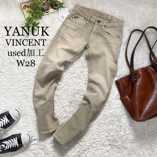 YANUK - ☆新品 YANUK VINCENT ヤヌーク ヴィンセント used加工 W28の 