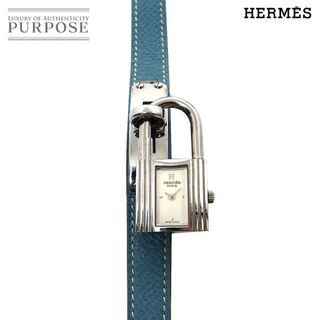 エルメス(Hermes)のエルメス HERMES ケリーウォッチ KE1 210 レディース 腕時計 シルバー 文字盤 クォーツ ウォッチ カデナ Kelly Watch VLP 90187071(腕時計)