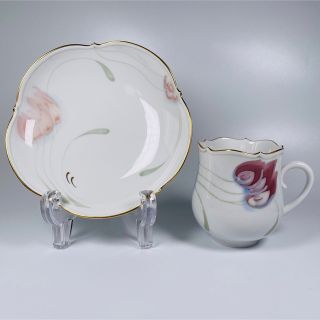 マイセン　Meissen コーヒーカップ\u0026ソーサー　野の花