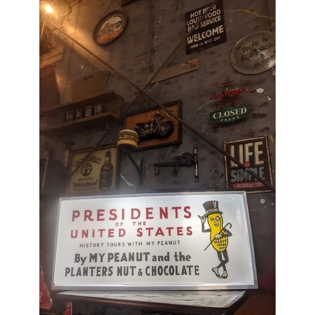 Mr.ピーナッツ 電飾看板 ウォールランプ #Mr.PEANUTS #壁 | www