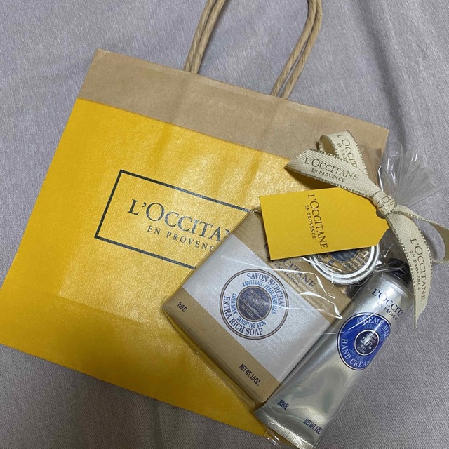 L'OCCITANE(ロクシタン)のロクシタン ハンドクリーム 保湿バーム 石鹸 コスメ/美容のボディケア(ボディクリーム)の商品写真